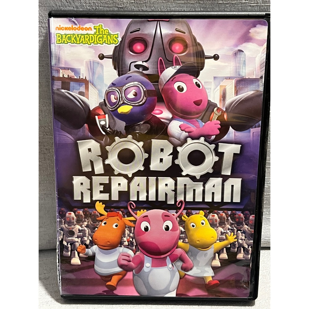 The Backyardigans Robot Repairman DVD Nickelodeon Kids Movie 2009 Full Screen